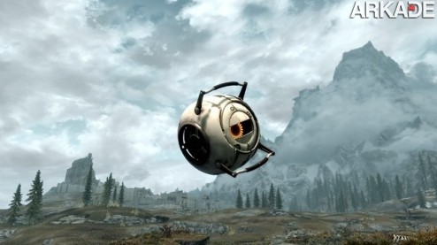 Valve cria um mod oficial de Portal 2 para o mundo de Skyrim