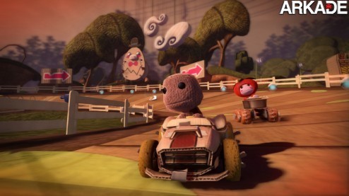 LittleBigPlanet vai ganhar jogo de kart, confira o trailer