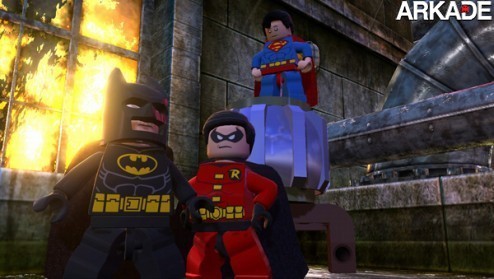 Super-Homem, Batman e Robin em ação no trailer de Lego Batman 2
