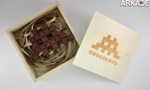 #EuQuero especial de Páscoa: um Space Invader de chocolate!