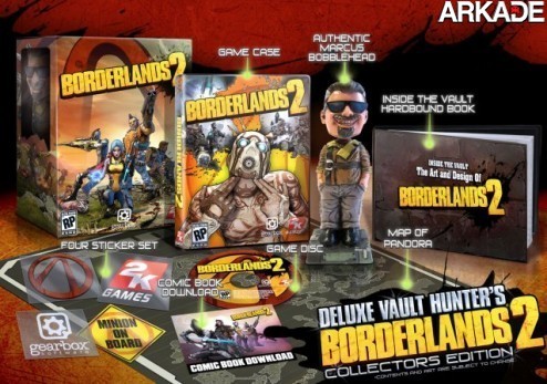 Borderlands 2 mostra suas incríveis edições de colecionador