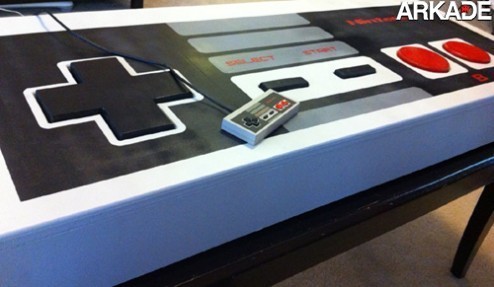 Monte um controller de Nintendo 8-bit gigante que funciona!