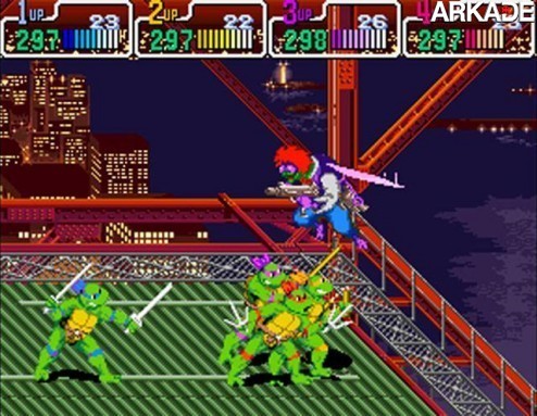Clássicos - Teenage Mutant Ninja Turtles IV: Turtles in Time (arcade)