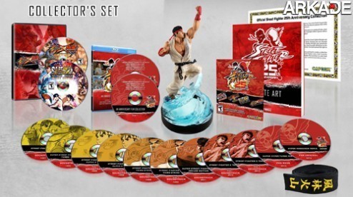 Capcom celebra os 25 anos de Street Fighter com kit especial