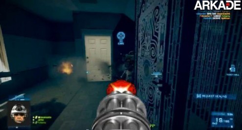 Jogador usa bug para colocar armas de Doom em Battlefield 3