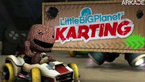 Veja os primeiros vídeos de gameplay de LittleBigPlanet Karting