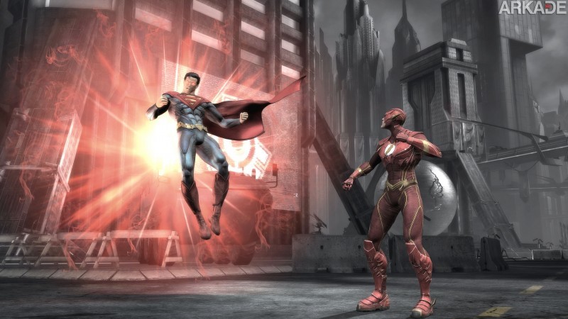 Injustice: veja 15 minutos de gameplay do jogo de luta com heróis e vilões da DC