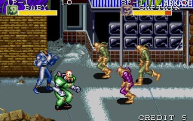 Captain Commando – clássico game de pancadaria da Capcom para os