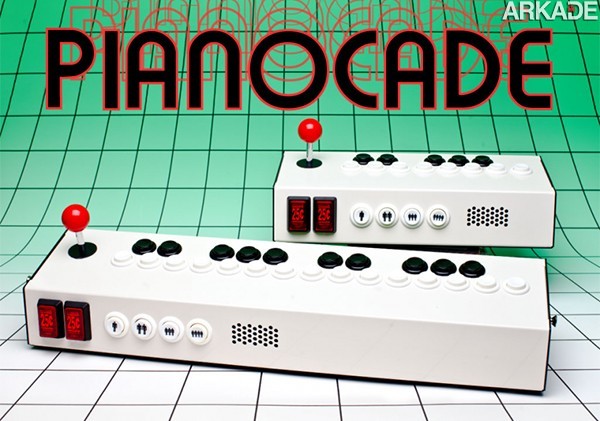 Pianocade: uma mistura de teclado e fliperama para músicos gamers!