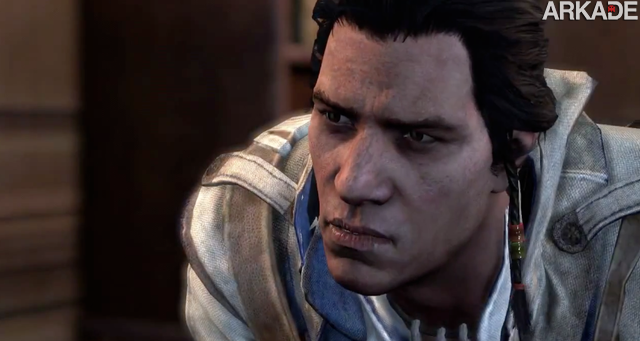 Novo vídeo de Assassin's Creed III mostra o rosto do protagonista Connor