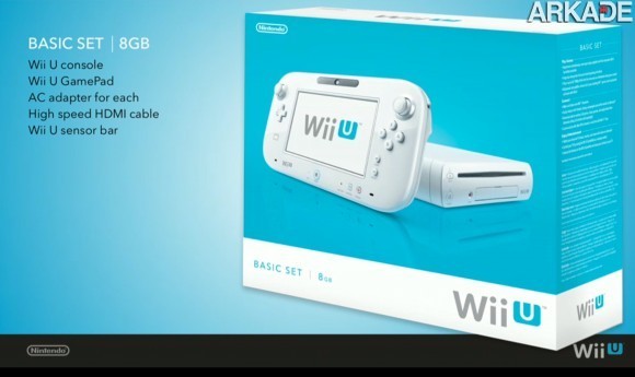 Wii U chega dia 18 de novembro custando 300 dólares!