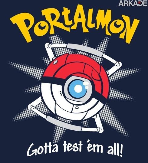 Portal encontra Pokémon em uma arte incrível