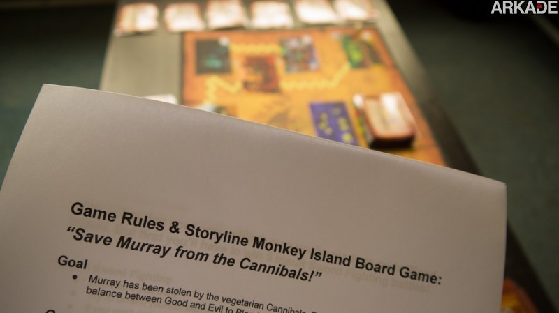 Que tal montar um card game artesanal do clássico Ilha dos Macacos?