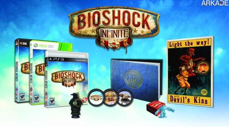 Confira as belas edições de colecionador de Bioshock Infinite