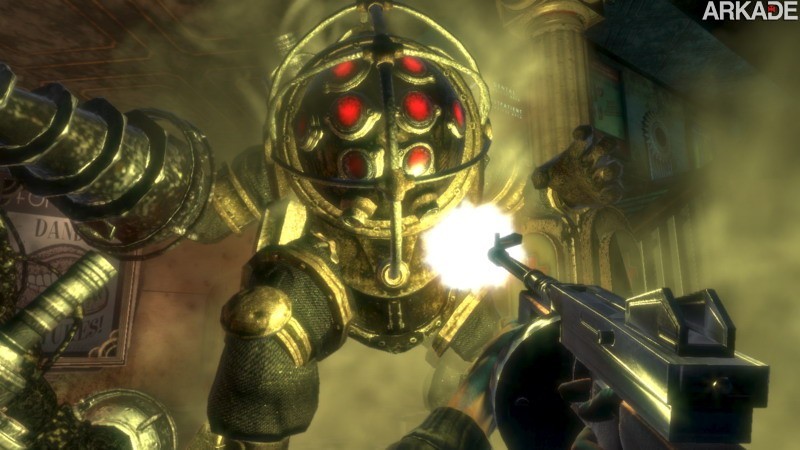 Personagem - Big Daddy, o temível guardião de Rapture (BioShock)