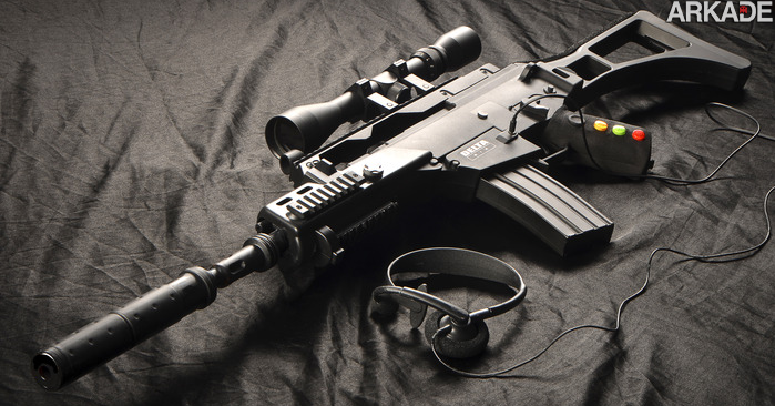 Delta Six: conheça o incrível controller-rifle que vai deixar seu FPS muito mais realista