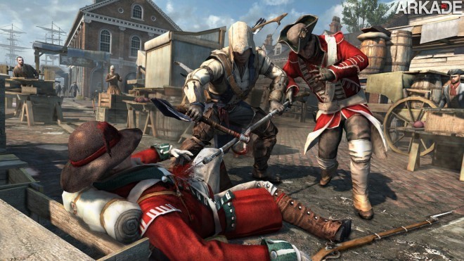 Muita matança em novo trailer de Assassin's Creed III