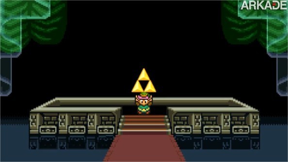 Divertido vídeo mostra Link fazendo um pedido nem tão nobre ao Triforce