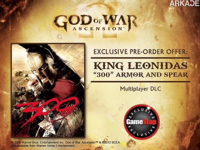 God of War Ascension: novo trailer mostra os poderes de Ares, o Deus da Guerra