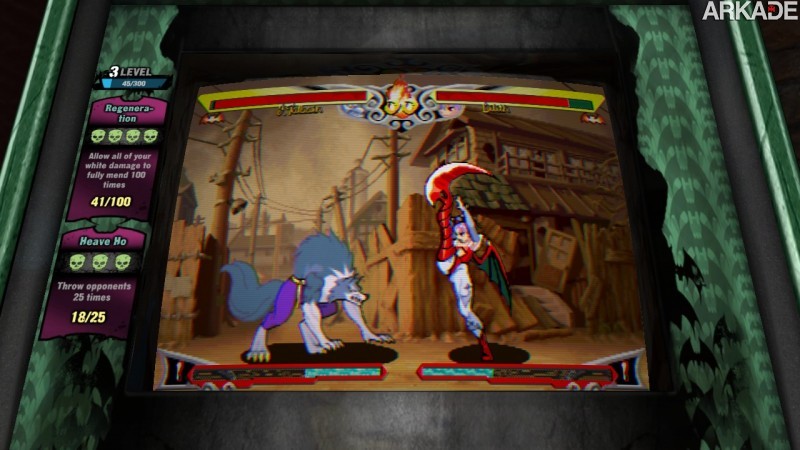 Análise Arkade - Darkstalkers Resurrection (PS3, X360): pancadaria nostálgica