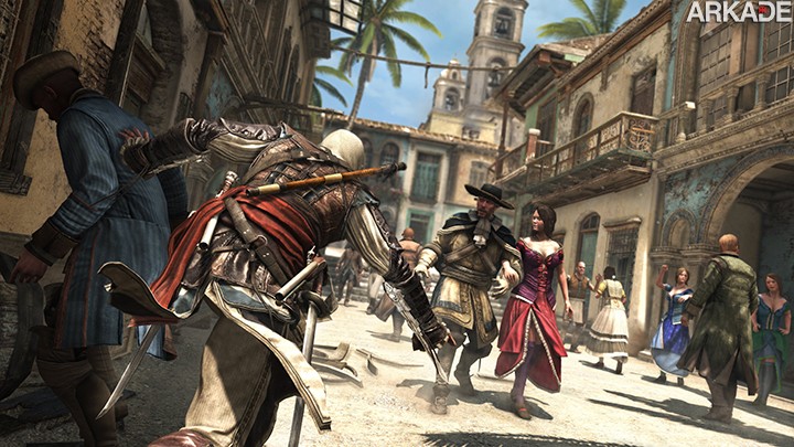 Assassin's Creed IV: Black Flag ganha novo trailer de gameplay