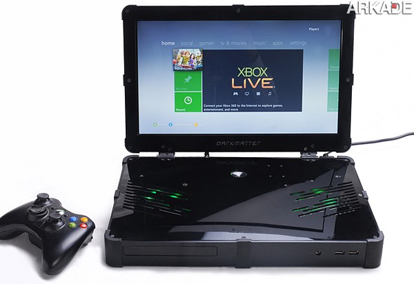 Darkmatter: kit transforma seu Xbox 360 em um estiloso notebook