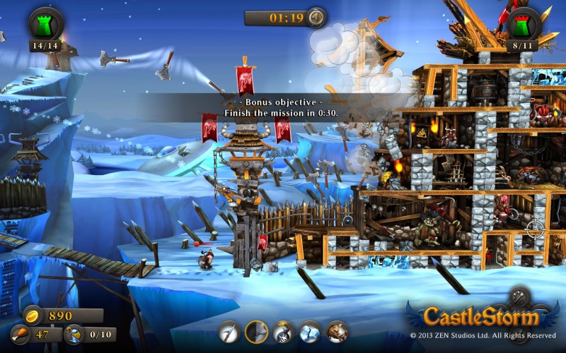 Análise Arkade: a variedade caótica e divertida de CastleStorm (PC, X360)