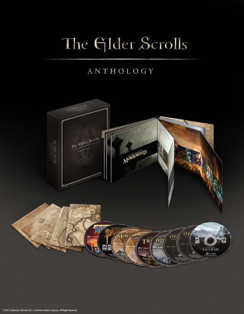 Bethesda anuncia coletânea da saga The Elder Scrolls com todos os jogos da série