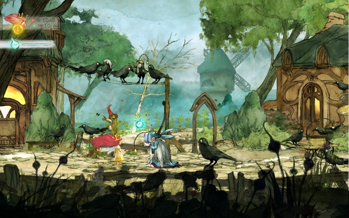 Ubisoft apresenta Child of Light, um RPG de aventura 2D com belo visual