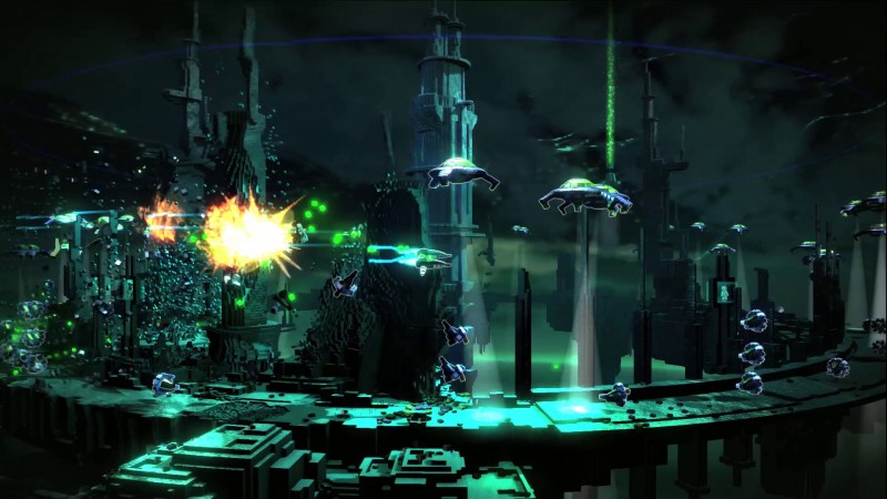 Resogun: Space shooter exclusivo para PS4 ganha novo trailer