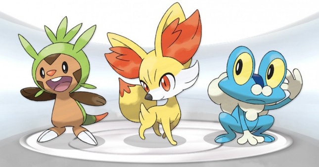 Pokémon X e Y' têm monstros iniciais apresentados