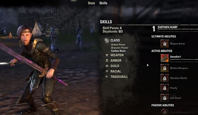 Novo vídeo de The Elder Scrolls Online mostra a progressão dos personagens