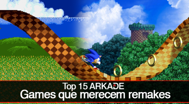 Top 15 Arkade: games clássicos que merecem remakes