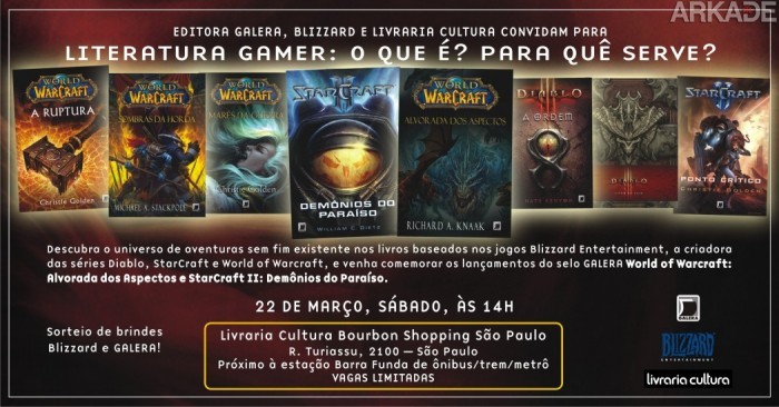 Este é o convite oficial do evento. Atenção que as vagas são limitadas convite_evento_livros_blizzard