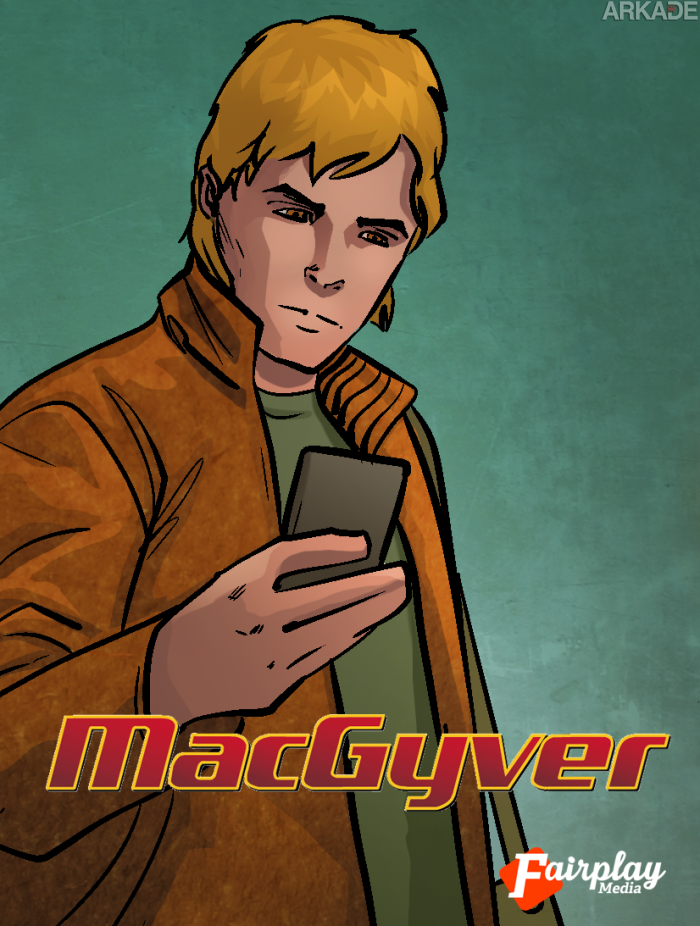 MacGyver está voltando com seus clipes, improvisos e mullets direto no seu celular