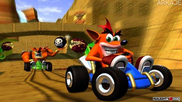 Crash Team Racing: cai na internet vídeo com gameplay de jogo cancelado da série