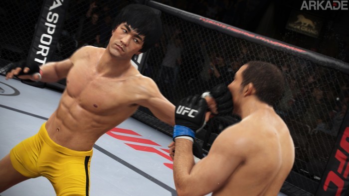 Bruce Lee vai invadir o octógono em EA Sports UFC 2014. E aí, vai encarar?