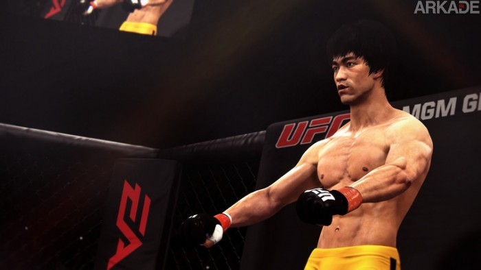 Bruce Lee vai invadir o octógono em EA Sports UFC 2014. E aí, vai encarar?