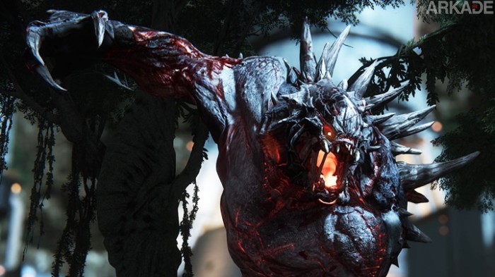 Quatro caçadores e um monstro alienígena lutam até a morte nos novos vídeos de Evolve