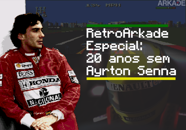 RetroArkade Especial Ayrton Senna: o tri-campeão mundial também fez história nos games!