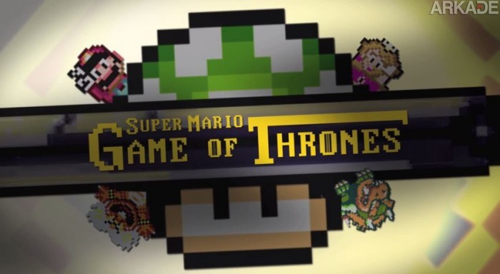 Mario of Thrones: vídeo recria o Reino do Cogumelo no estilo da abertura de Game of Thrones