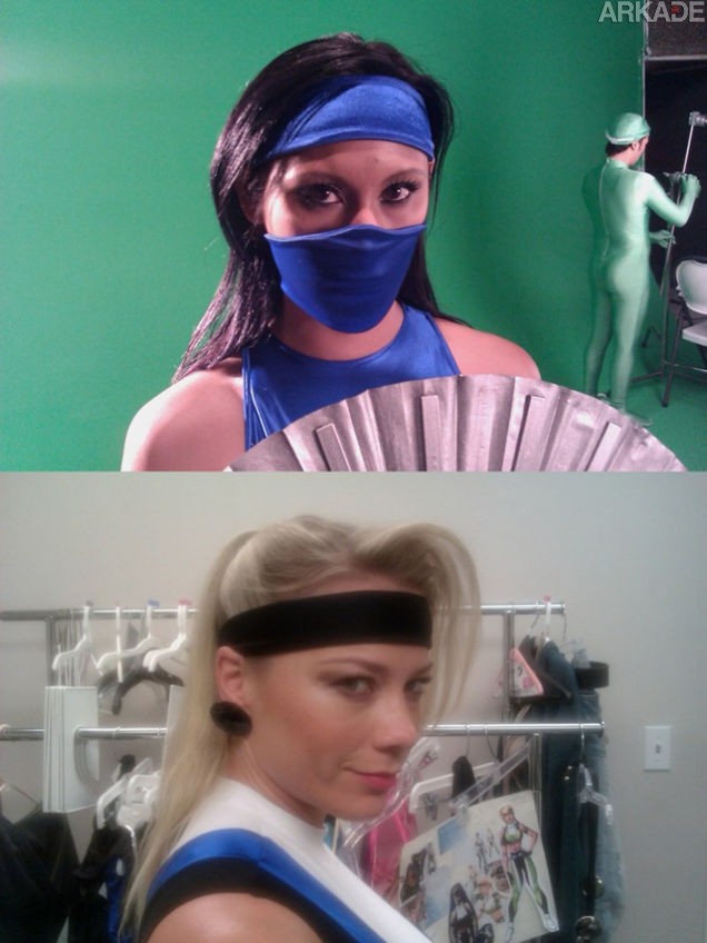 Kitana e Sonya.