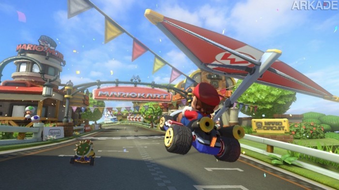 Análise Arkade: Mario Kart 8 traz toda a diversão da série para o Wii U