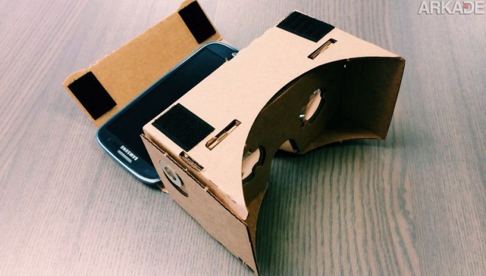 Que tal montar seus próprios óculos de realidade virtual com um smartphone e uma caixa de papelão?
