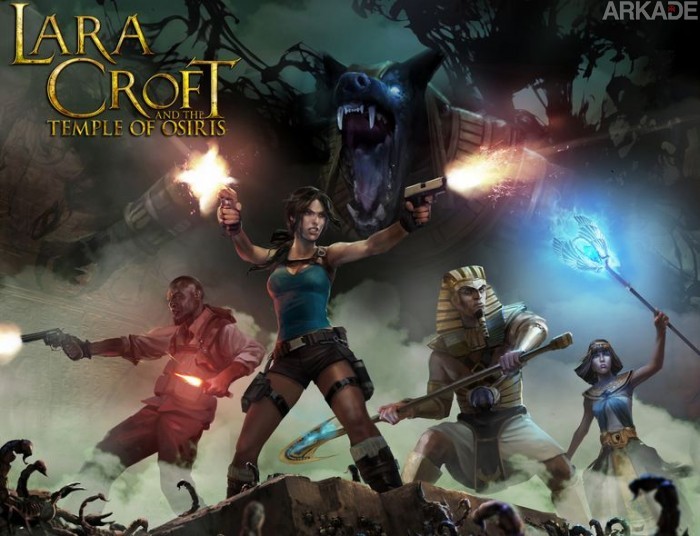 E3 2014: puzzles e tiroteios cooperativos te esperam em Lara Croft and the Temple of Osiris