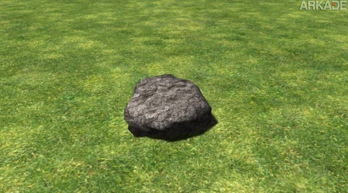 Rock Simulator atingiu sua meta e quer revolucionar os videogames simulando pedras.