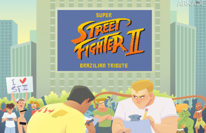 Pare tudo o que está fazendo e veja a homenagem que artistas brasileiros prestaram a Street Fighter II
