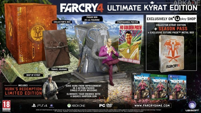 Far Cry 4: Elefantes para todo lado na bela edição de colecionador do game (e tem novo trailer também)