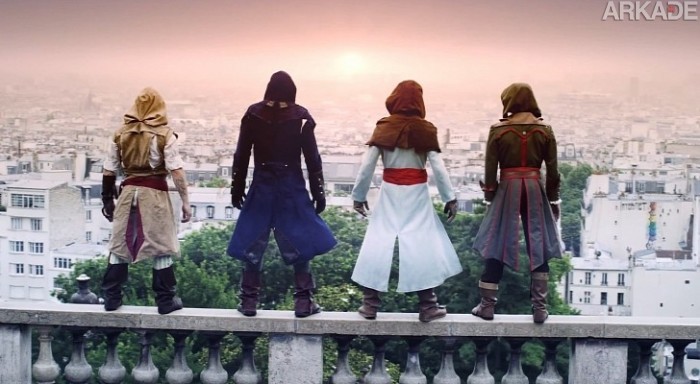 Com Assassin's Creed Unity, o parkour no mundo real é multiplicado por 4 e em 4K