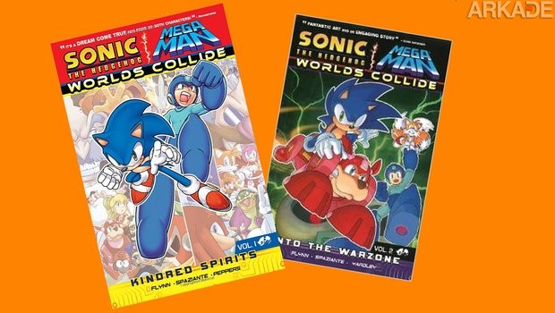 Mega Man e Sonic unem forças em um crossover épico nas HQs